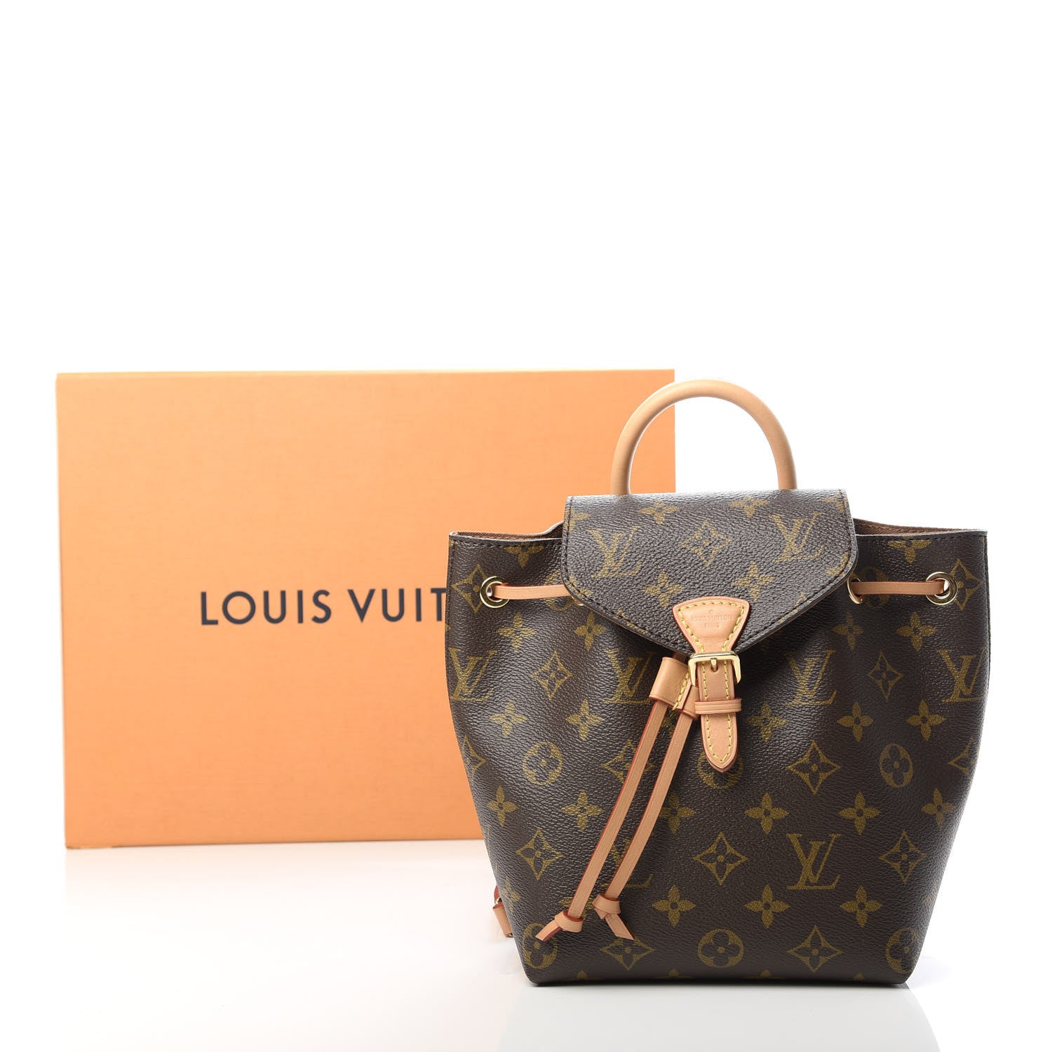 Louis Vuitton Monogram Montsouris BB Backpack Natural 10 of 10