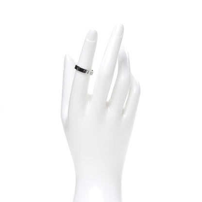Cartier 18K White Gold Diamond 4mm LOVE Wedding Band Ring 52 6 2 of 6
