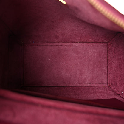 Celine Grained Calfskin Micro Belt Bag Plum 5 of 13