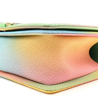 Chanel Caviar Quilted Medium Cuba Rainbow Boy Flap Multicolor 10 of 12
