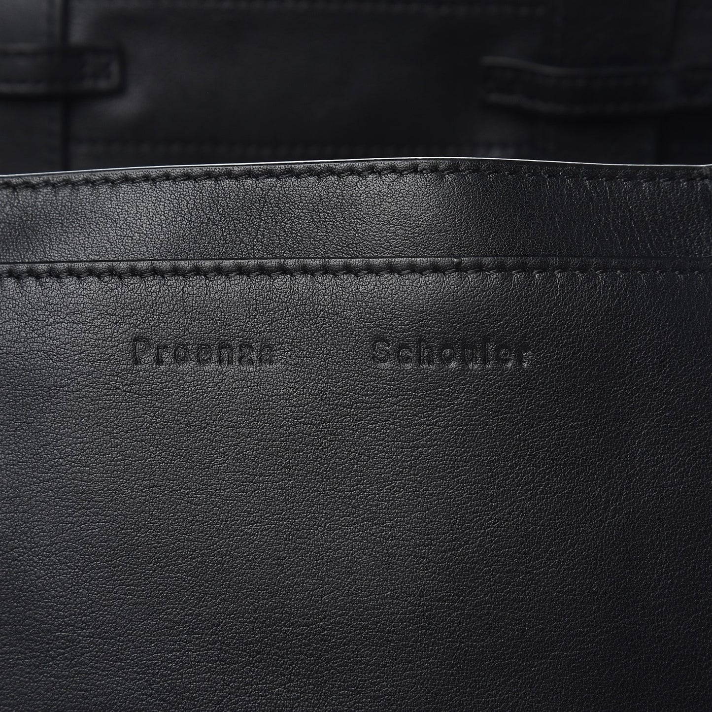 Calfskin PS Courier Backpack Black