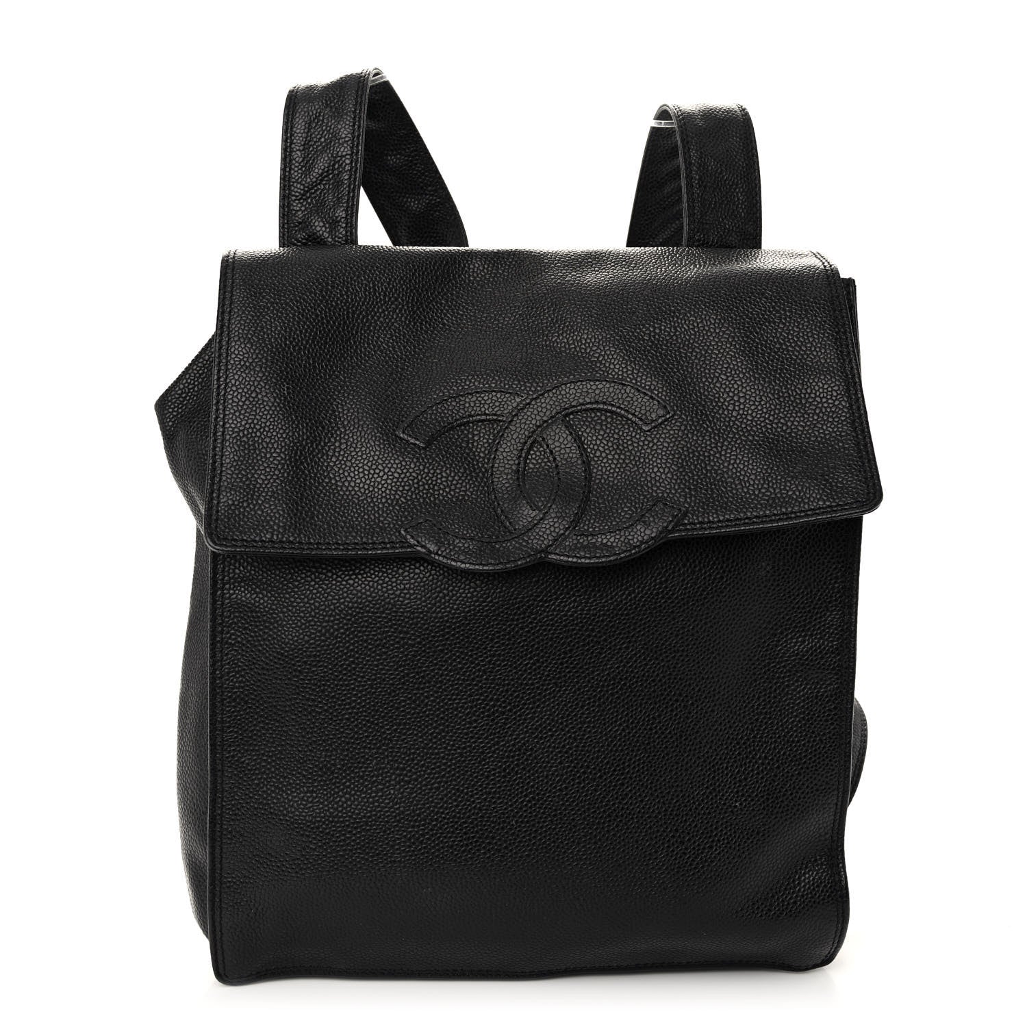 Chanel Caviar Backpack Black 1 of 9