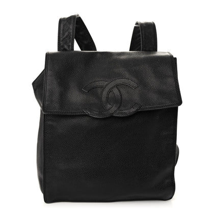 Chanel Caviar Backpack Black 1 of 9