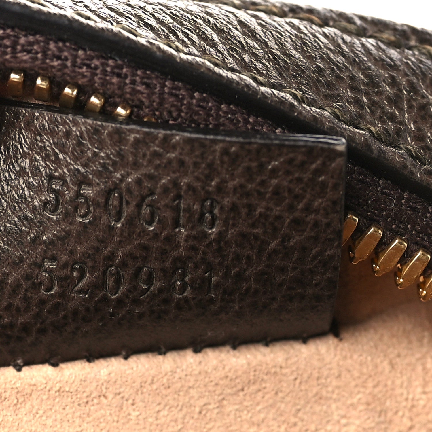 Gucci GG Supreme Monogram Web Mini Ophidia Round Shoulder Bag Brown 7 of 9