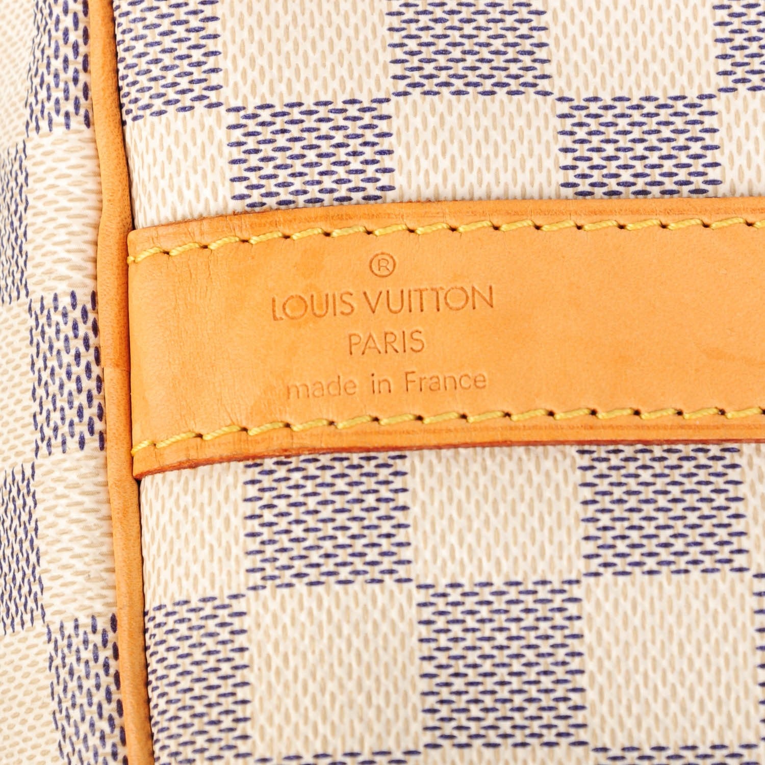 Louis Vuitton Damier Azur Keepall Bandouliere 55 5 of 7