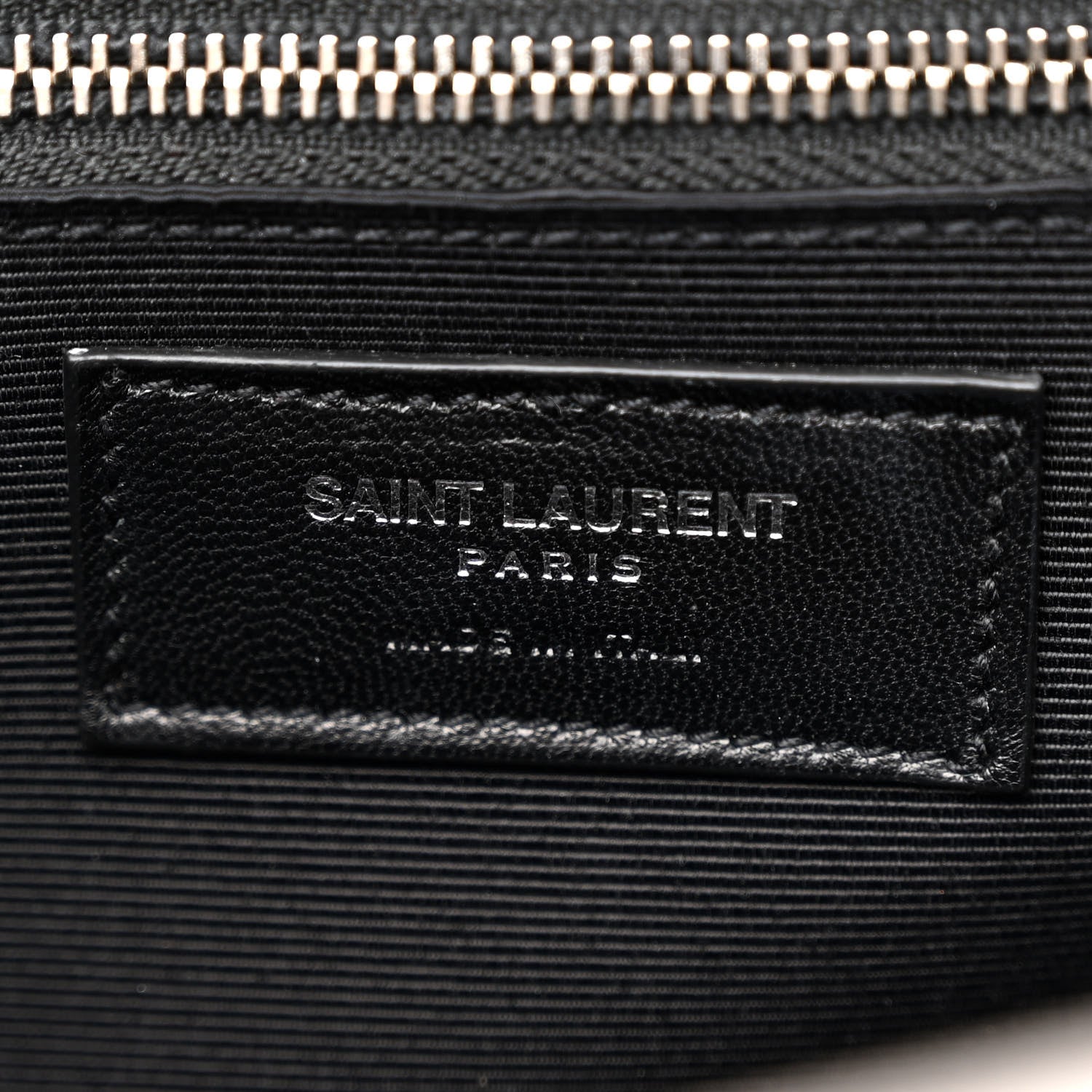 Saint Laurent Grain De Poudre Matelasse Chevron Large Monogram Satchel Light Grey 6 of 13