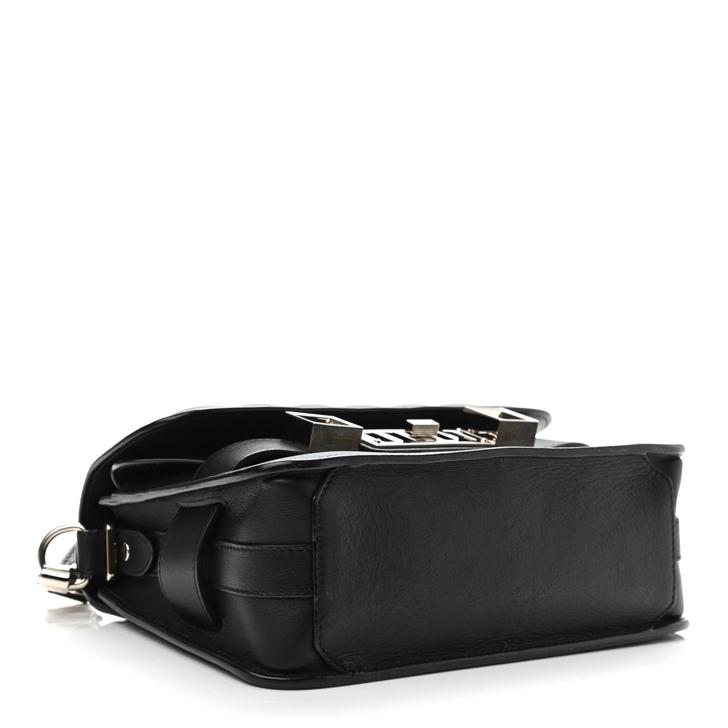 Lambskin Quilted Mini PS11 Classic Shoulder Bag Black