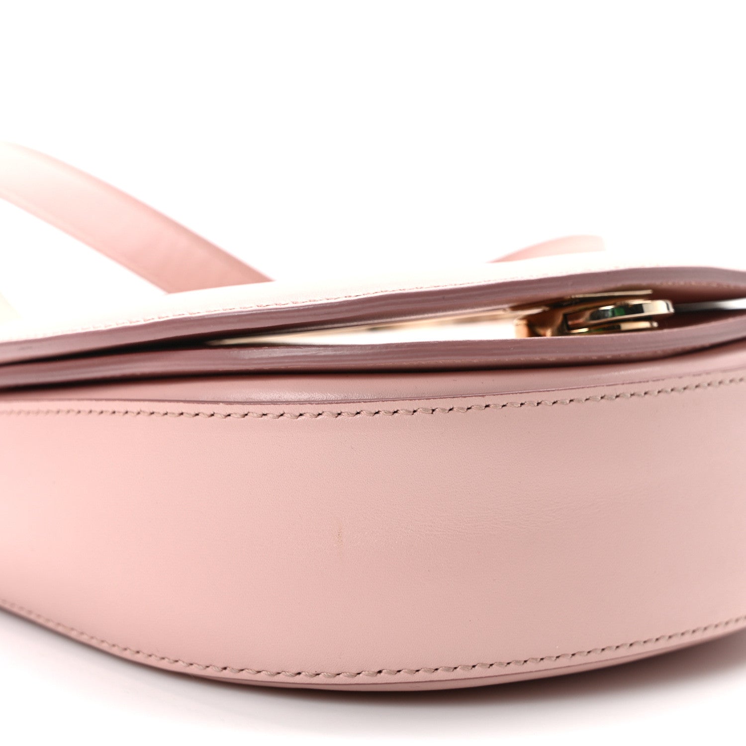 Salvatore Ferragamo Calfskin Vela Crossbody Flap Bag Antique Rose 8 of 9
