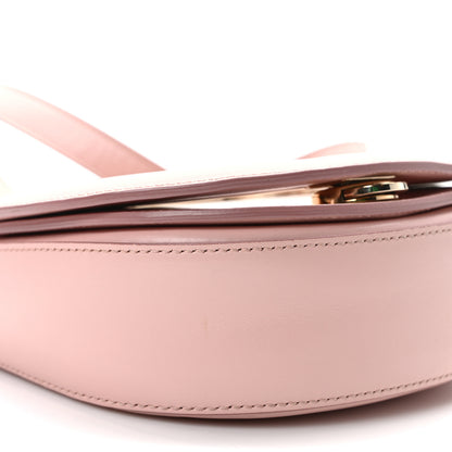 Salvatore Ferragamo Calfskin Vela Crossbody Flap Bag Antique Rose 8 of 9