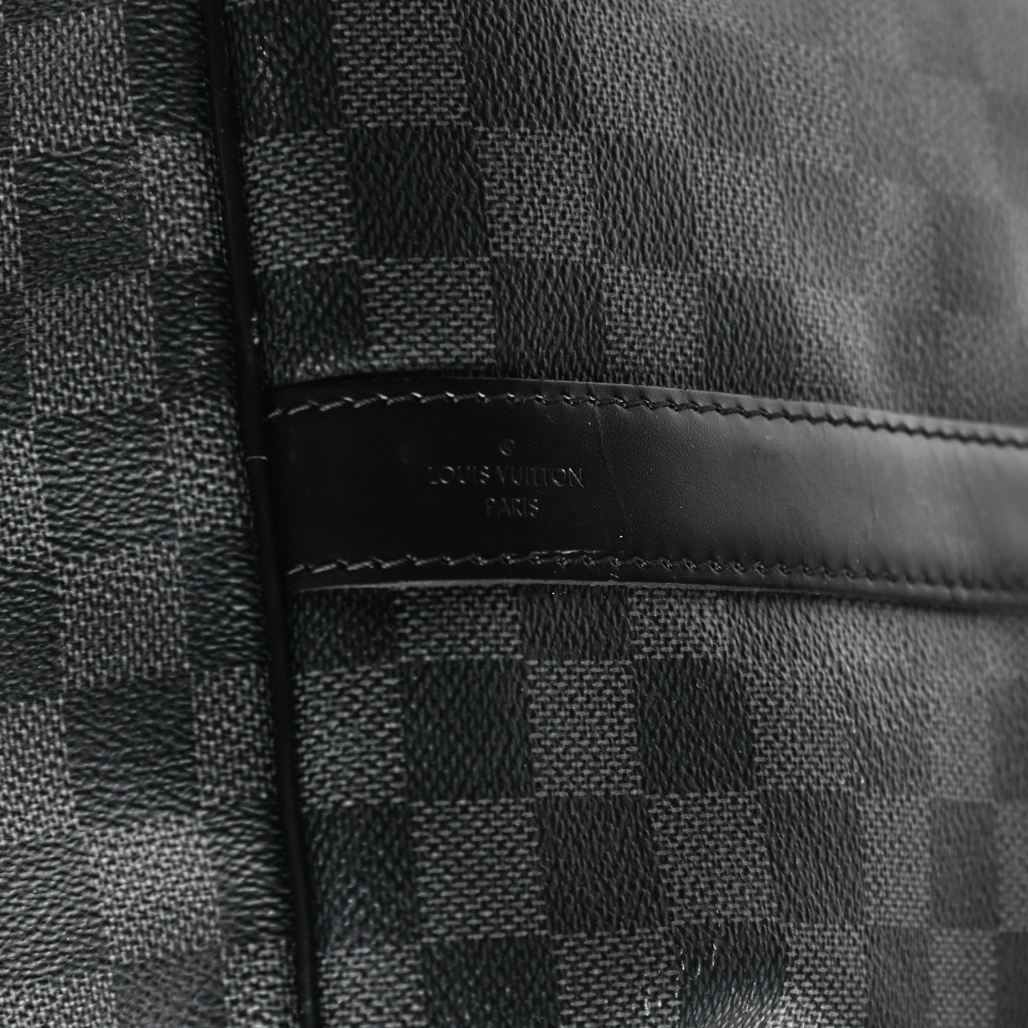 Damier Graphite Keepall Bandouliere 55