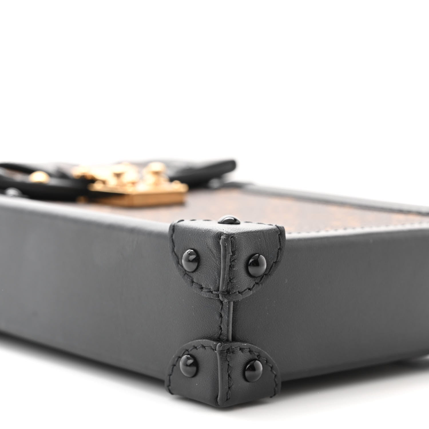 Louis Vuitton Monogram Pochette Trunk Verticale Black 8 of 10