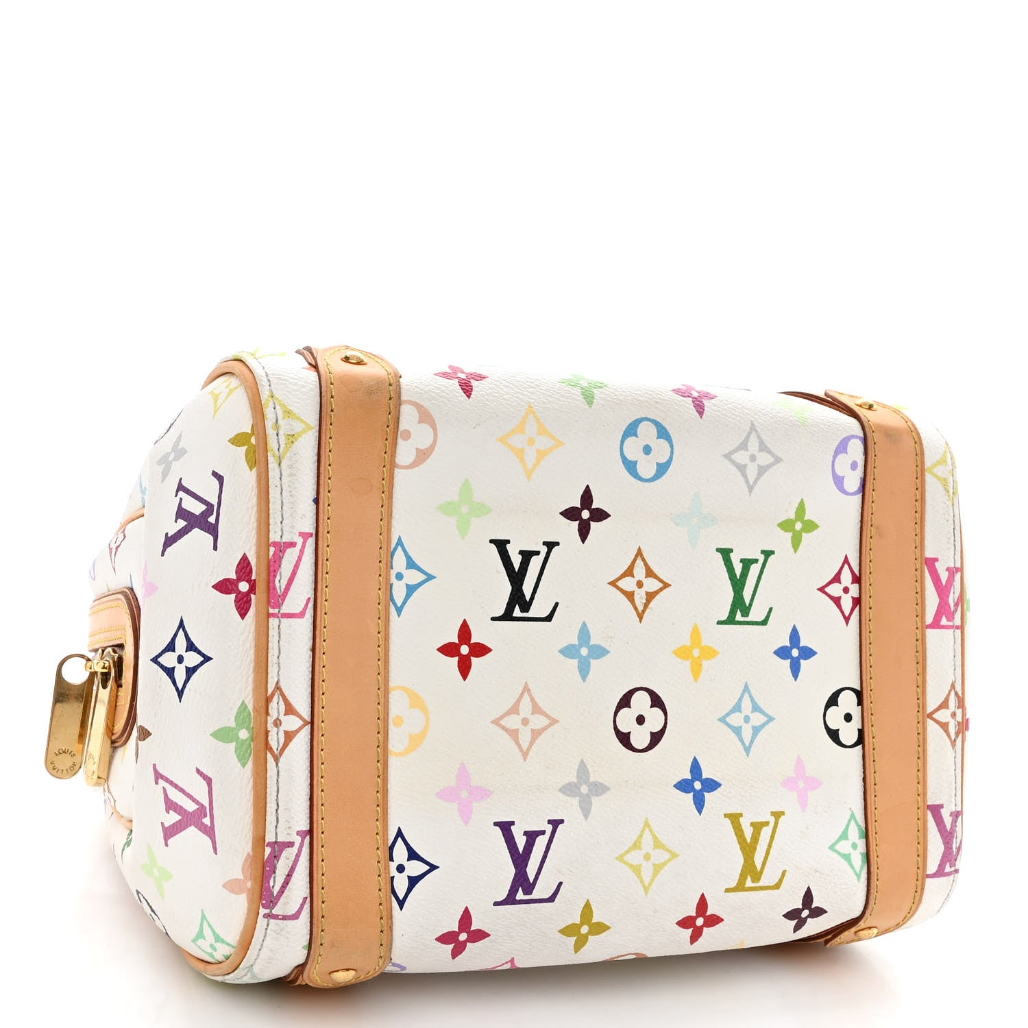 Louis Vuitton Monogram Multicolor Priscilla White 4 of 18