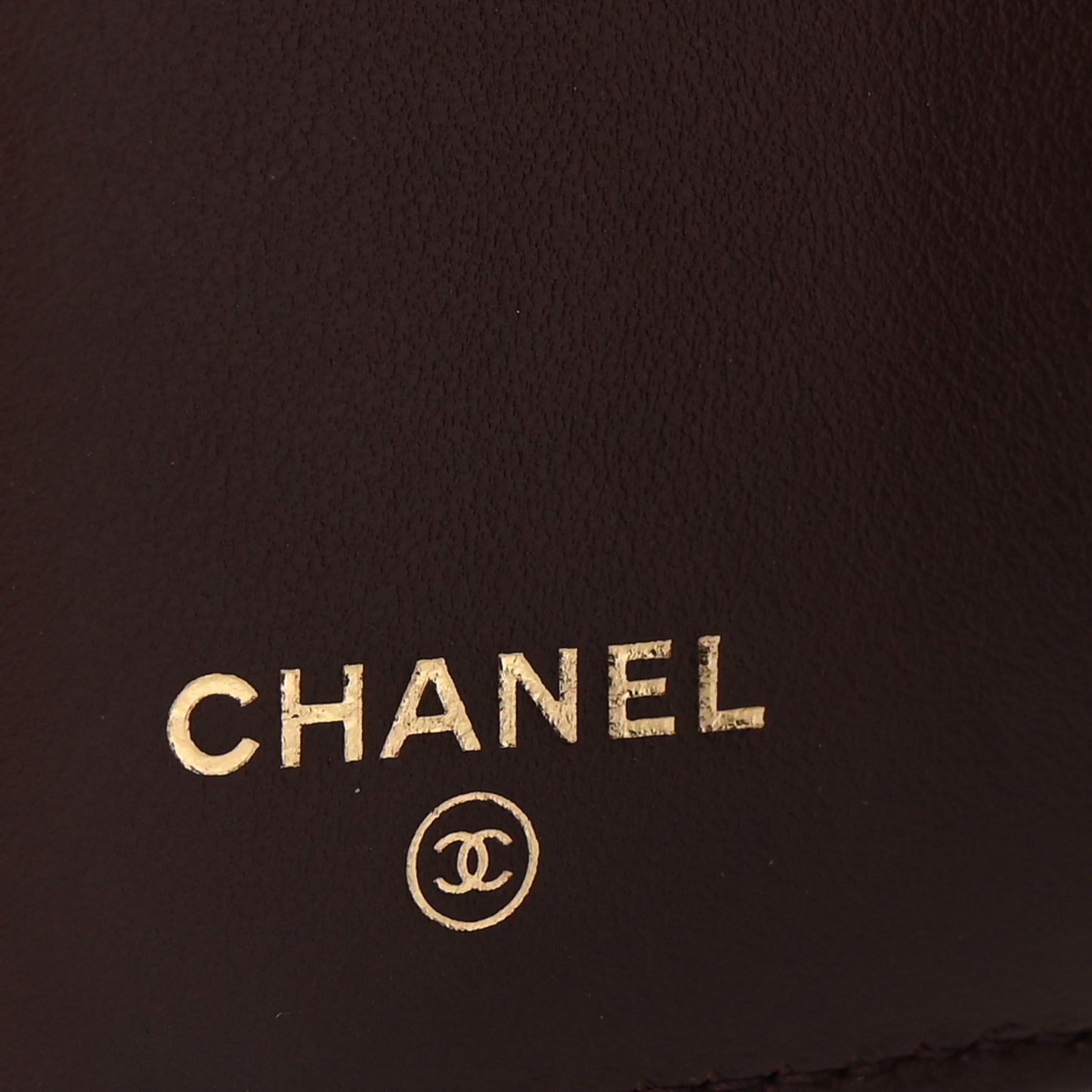 Caviar Quilted Tri-Fold Flap Wallet Black