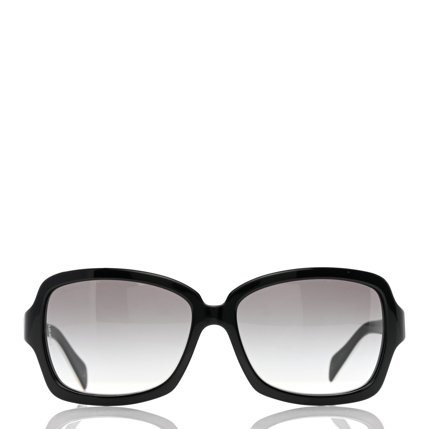 Acetate CC Logo Sunglasses 5143 Black White