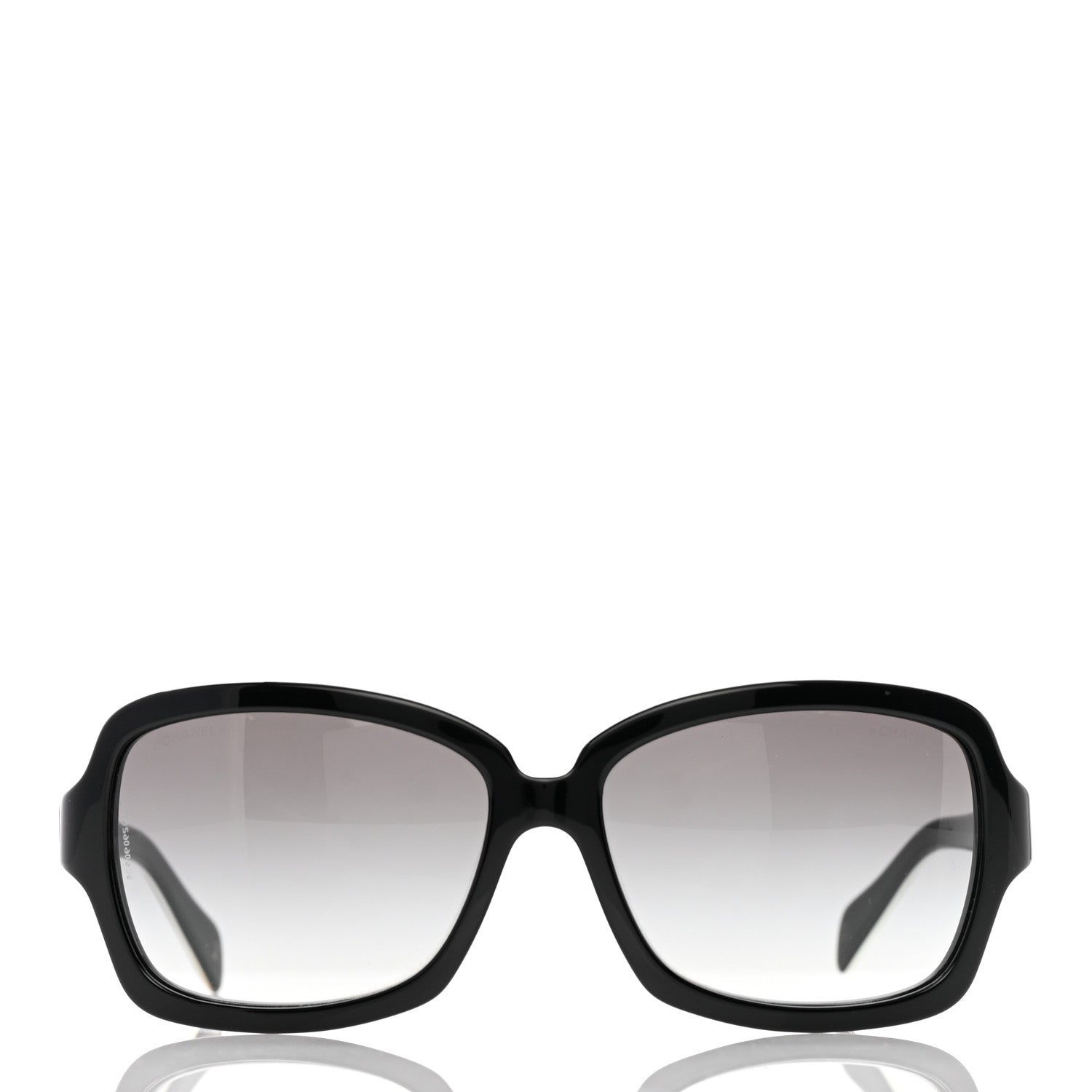 Chanel Acetate CC Logo Sunglasses 5143 Black White 2 of 12