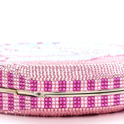 Judith Leiber Crystal No Ceilings Dime Disc Bag Pink 10 of 13