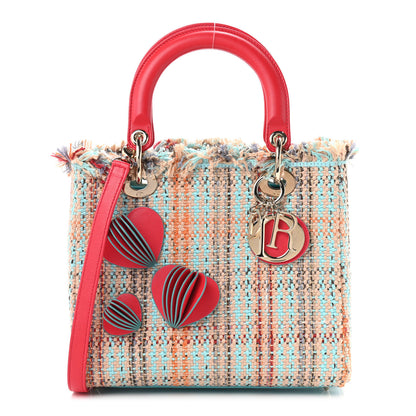 Christian Dior Tweed Heart Deco Medium Lady Dior Multicolor 1 of 8