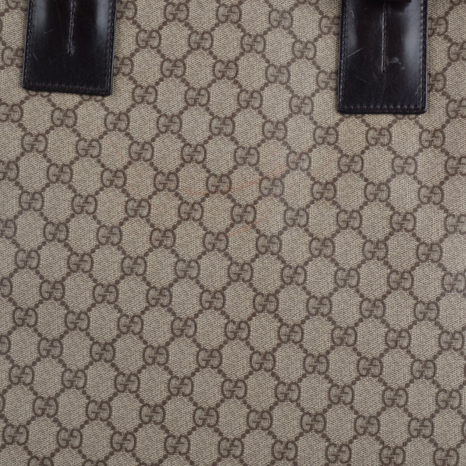Gucci GG Plus Monogram Large Vertical Tote Dark Brown 11 of 14