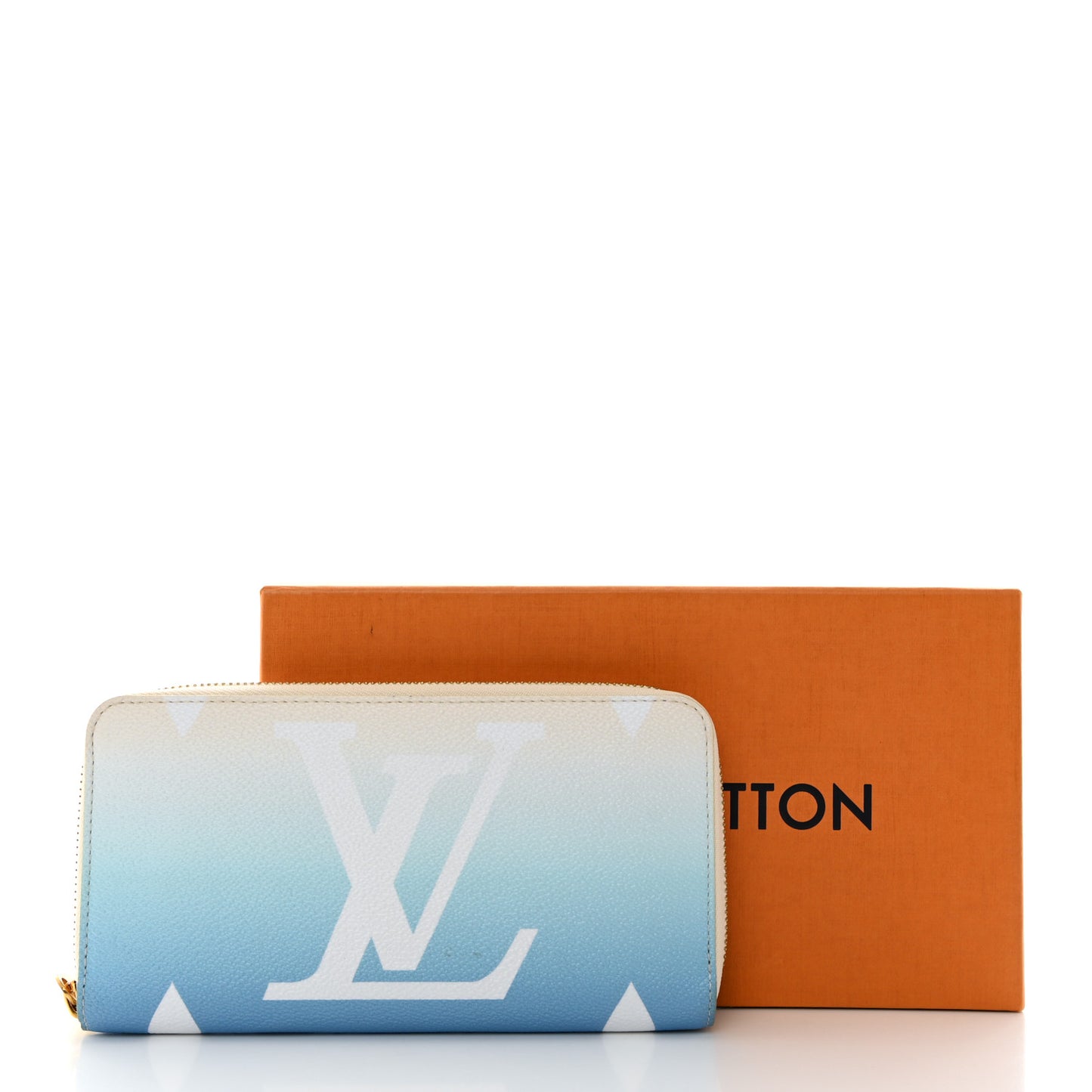 Monogram Giant By The Pool Zippy Wallet Blue