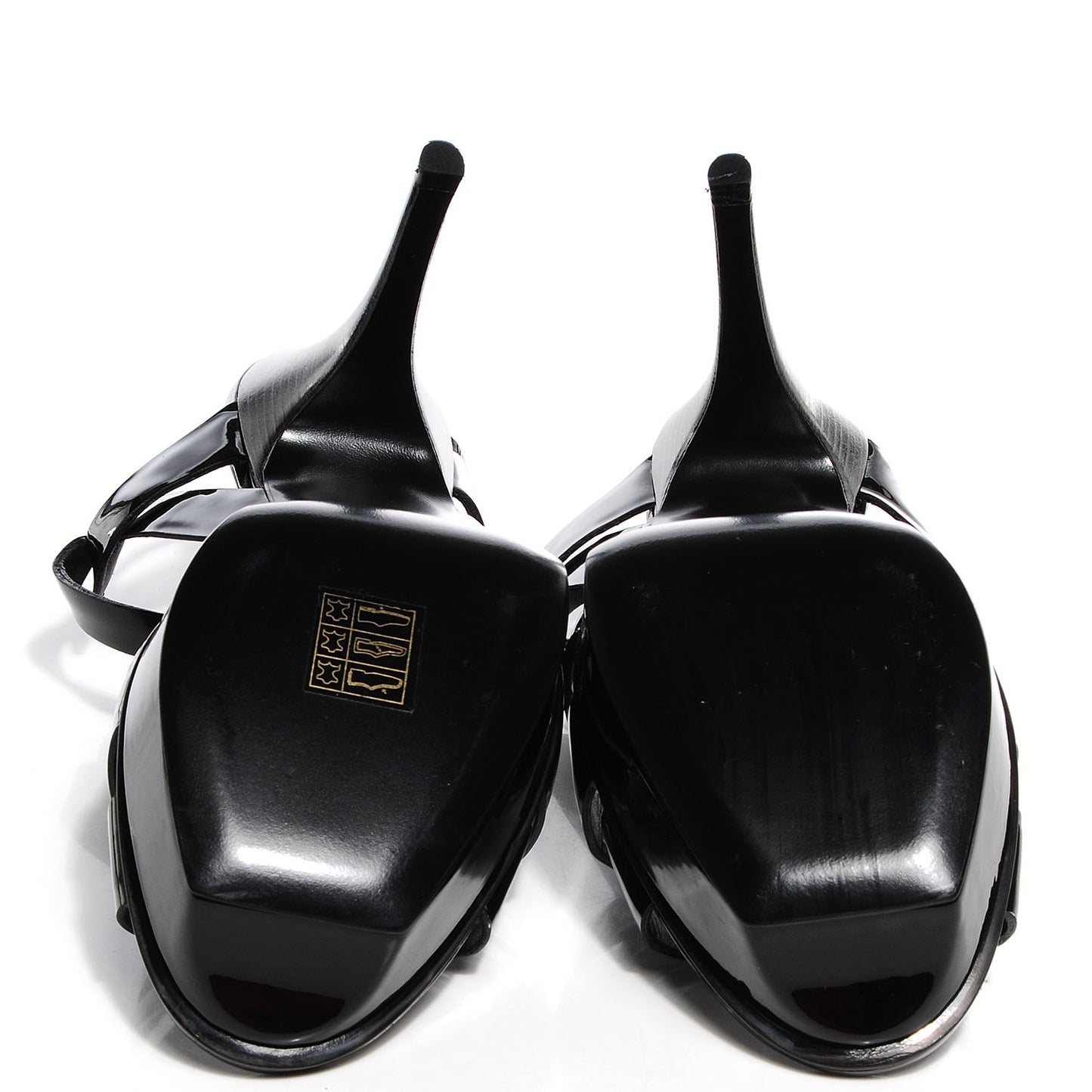 Patent Tribute 75 Platform Sandals 39 Black