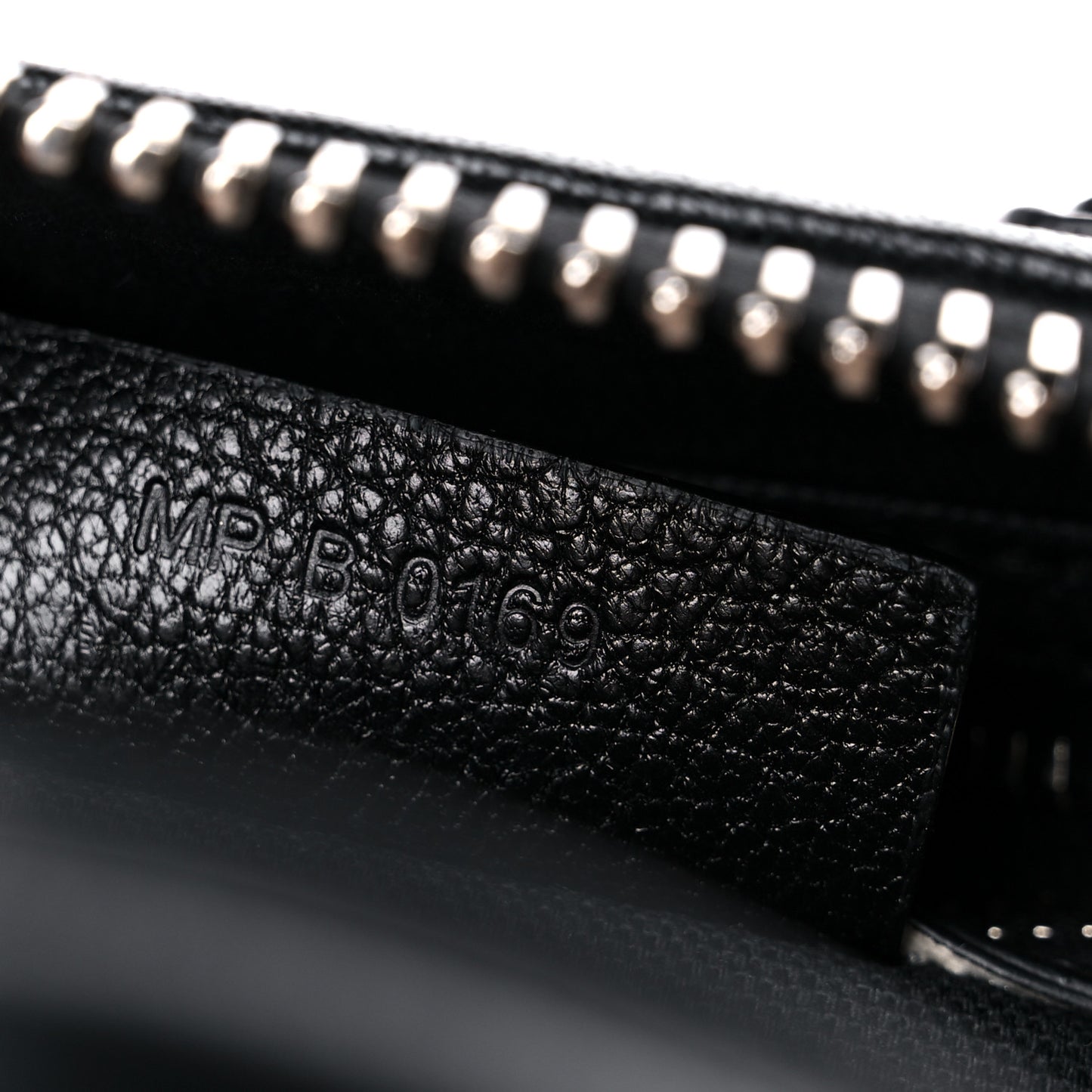Sugar Goatskin Mini Antigona Black