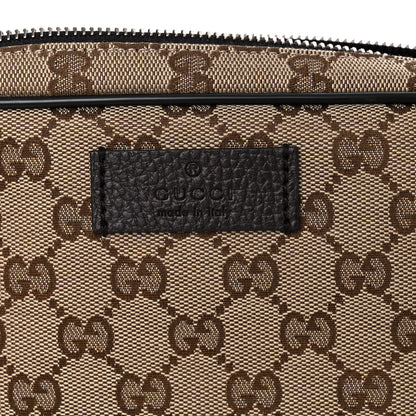 Gucci Monogram Belt Bag Dark Brown 9 of 11
