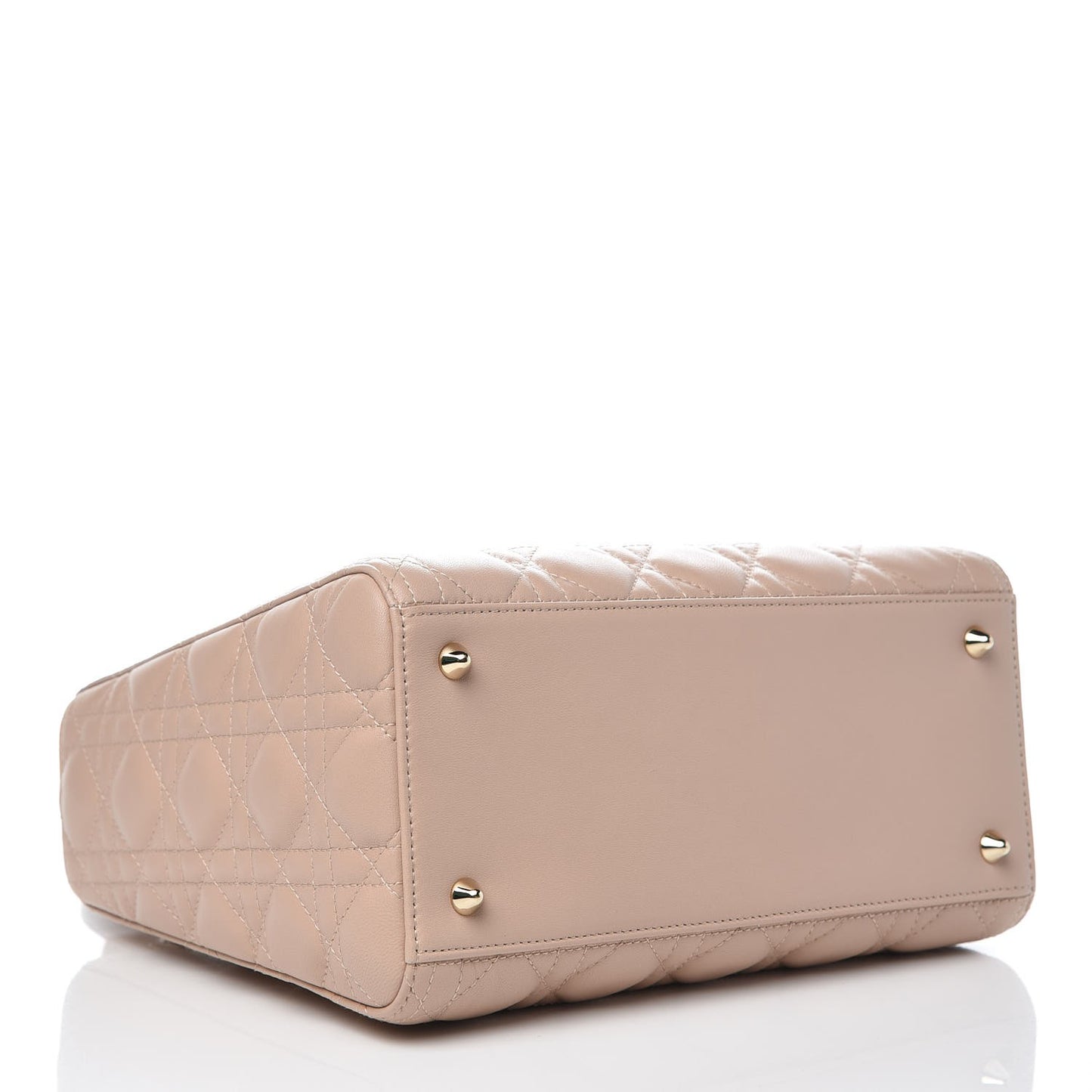 Lambskin Cannage Medium Lady Dior Light Pink
