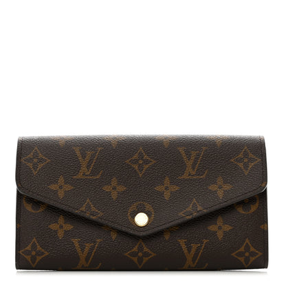 Louis Vuitton Monogram Sarah Wallet NM 1 of 7