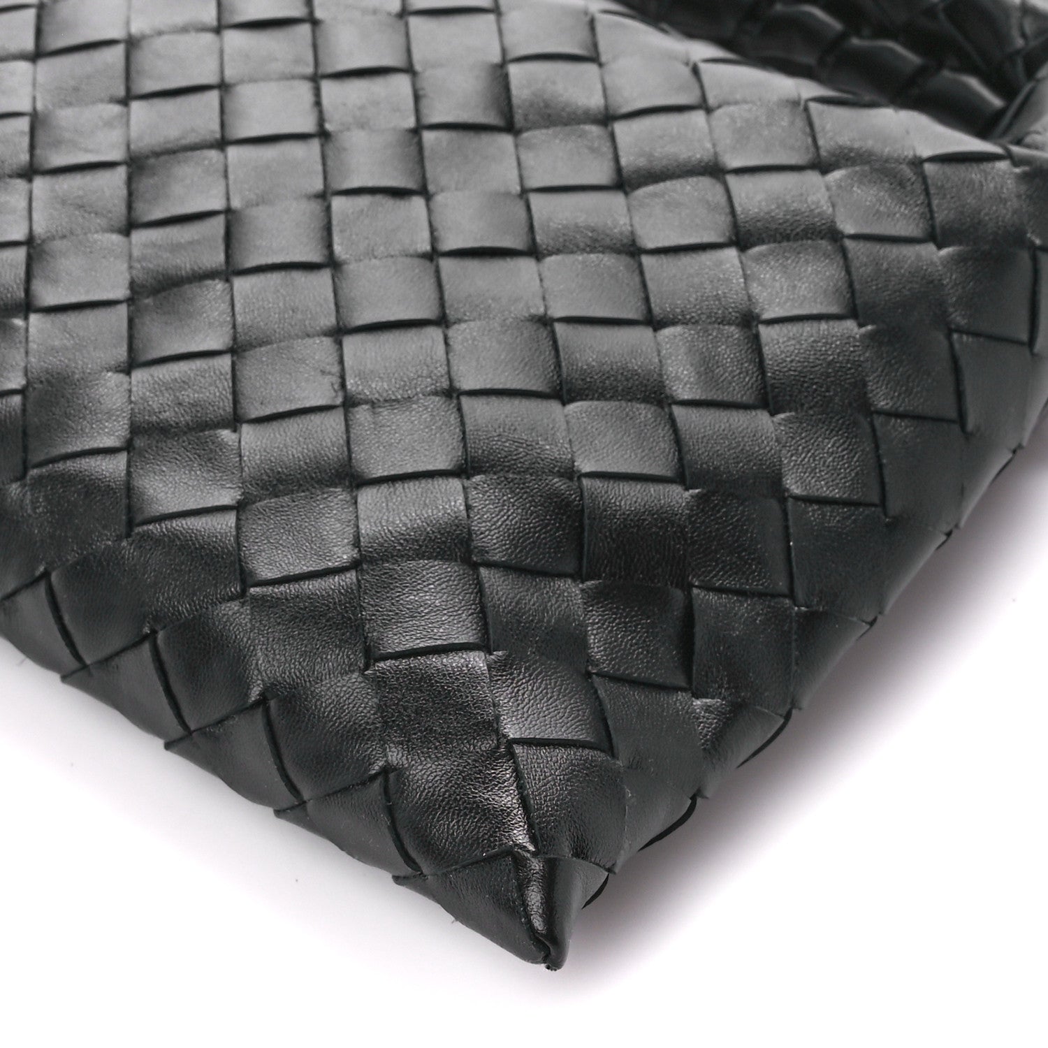 Bottega Veneta Calfskin Intrecciato Mini Hop Black 10 of 10