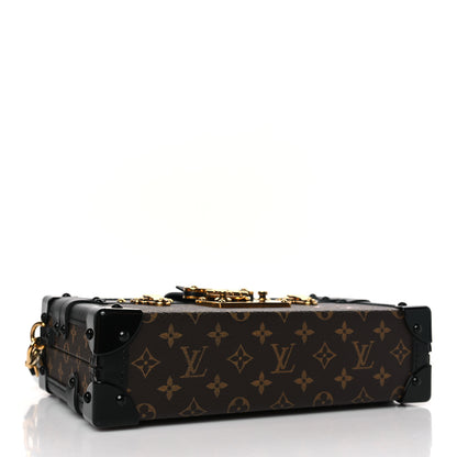 Louis Vuitton Monogram Petite Malle Black 4 of 9