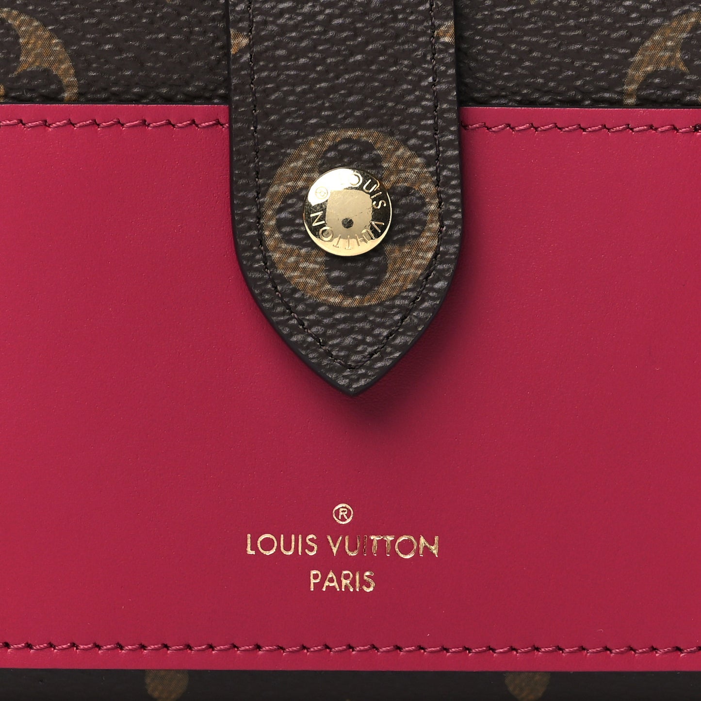 Monogram Juliette Wallet Fuchsia