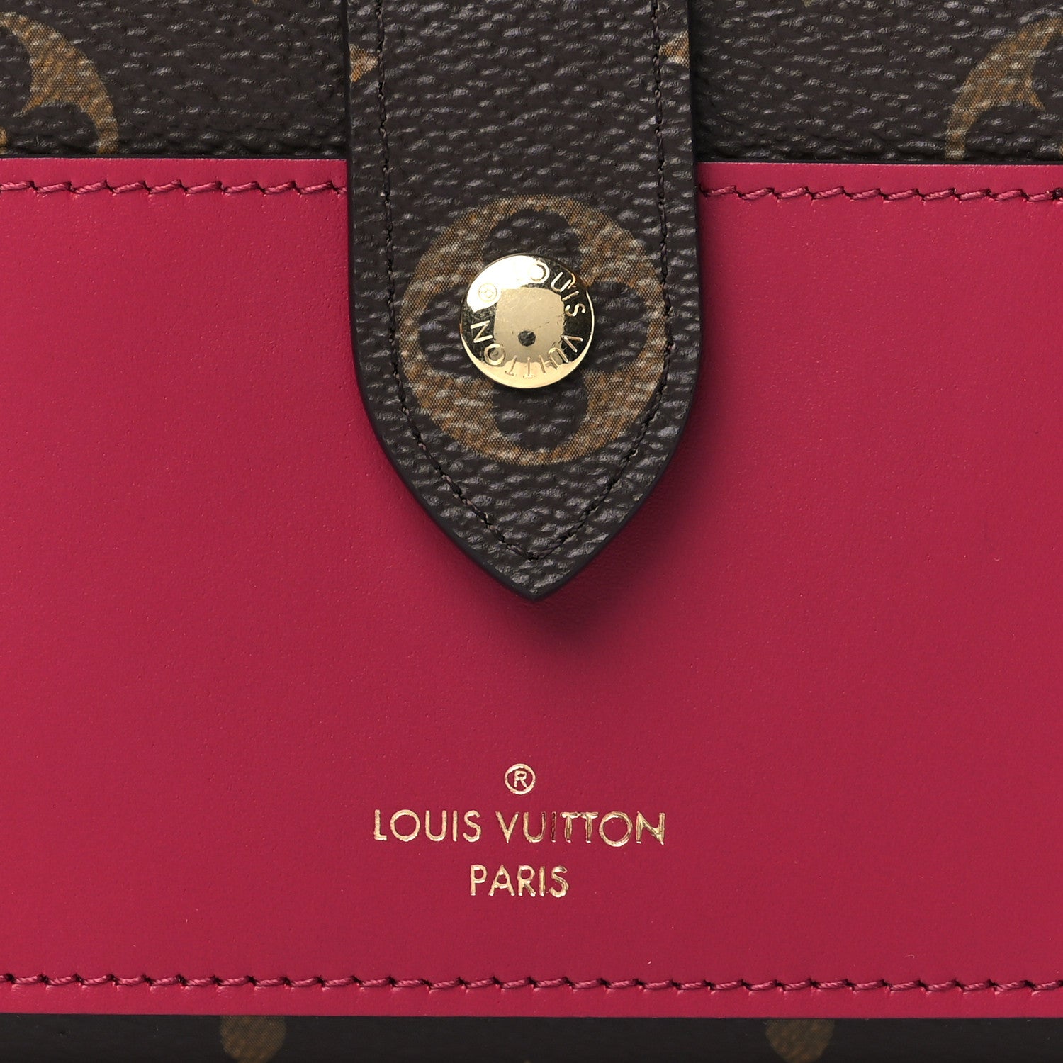 Louis Vuitton Monogram Juliette Wallet Fuchsia 7 of 8