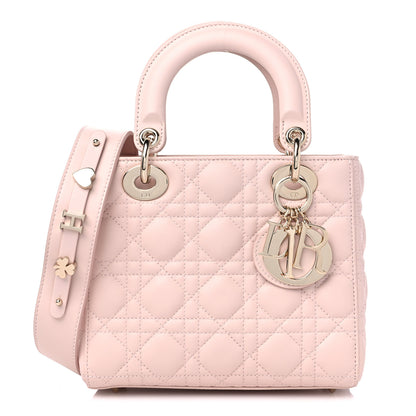 Christian Dior Lambskin Cannage Small My ABCDior Lady Dior Light Pink 1 of 8