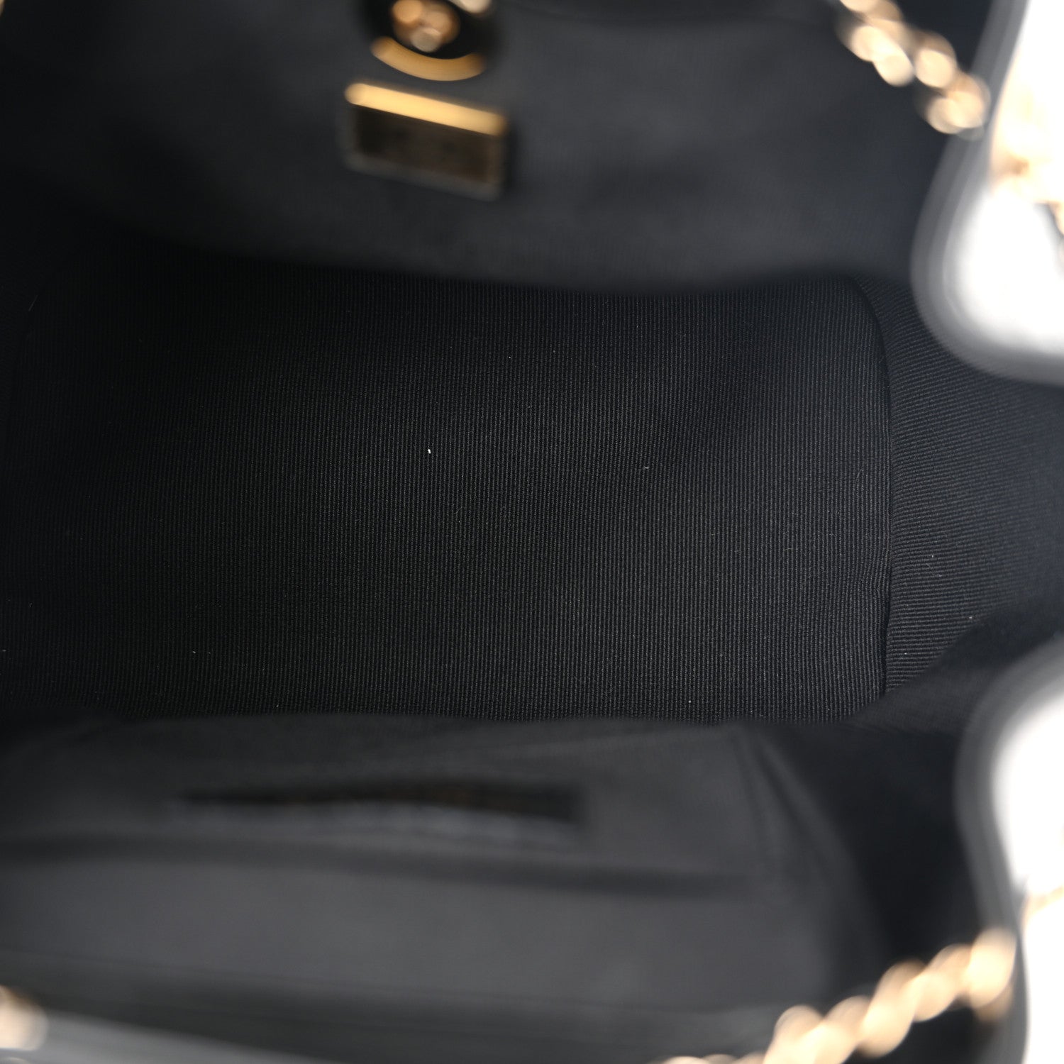 Chanel Lambskin Quilted Small Duma Drawstring Backpack Black 5 of 11