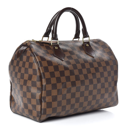 Louis Vuitton Damier Ebene Speedy 30 3 of 10