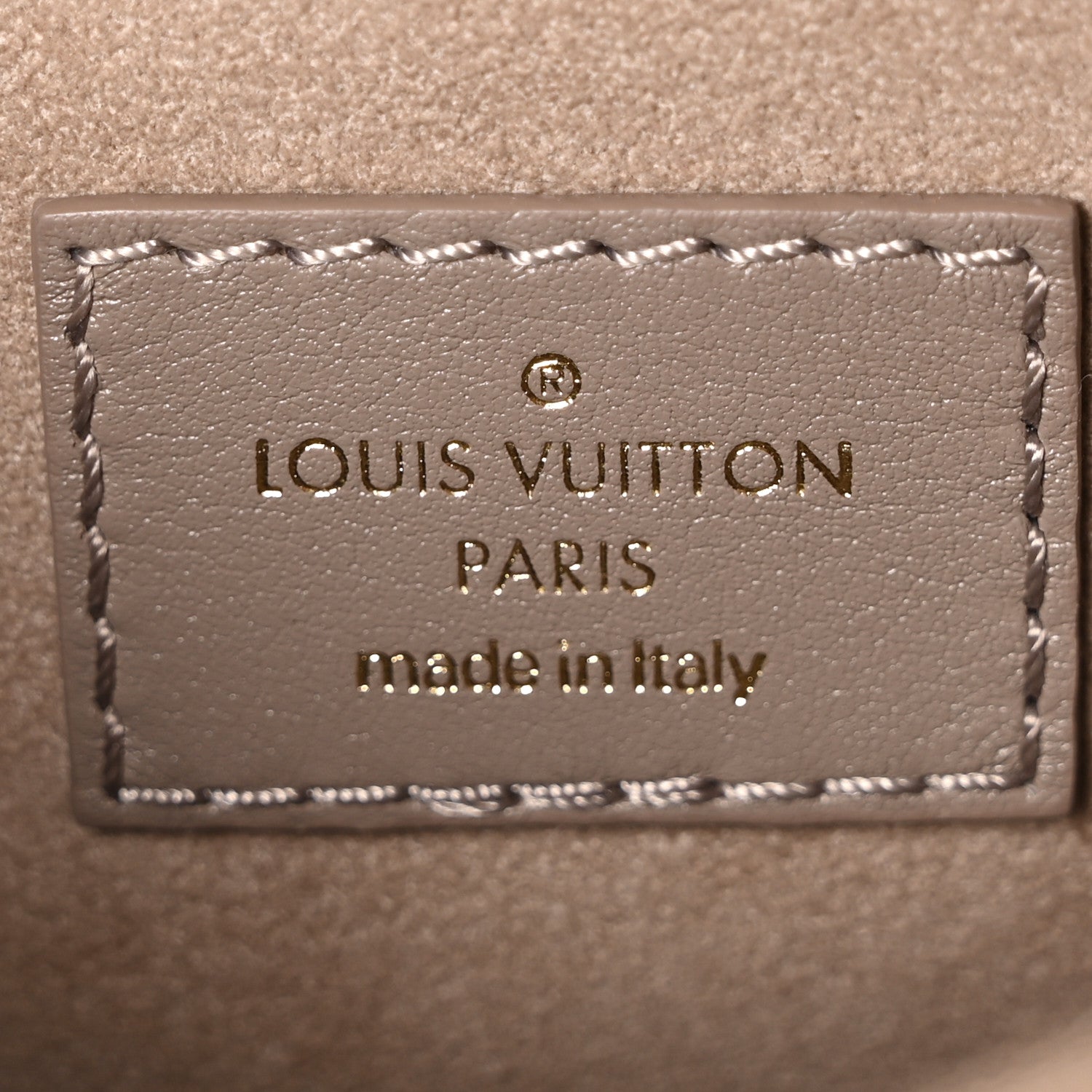 Louis Vuitton Calfskin LV New Wave Chain Bag Taupe 1857214