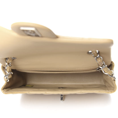 Chanel Patent Calfskin Quilted Mini Rectangular Flap Beige 5 of 12