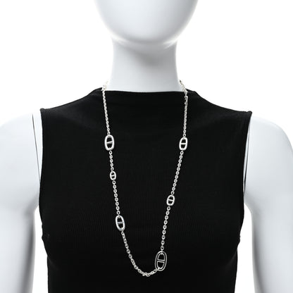 Hermes Sterling Silver Farandole Necklace 80 2 of 4