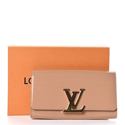 Louis Vuitton Patent Louise Clutch Nude 8 of 8