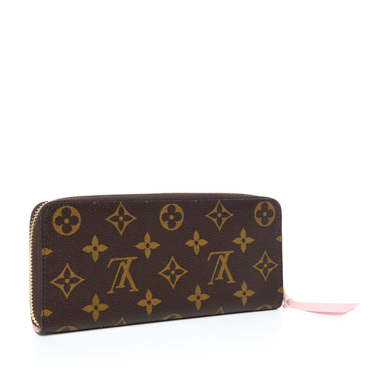 Louis Vuitton Monogram Clemence Wallet Rose Ballerine 3 of 8