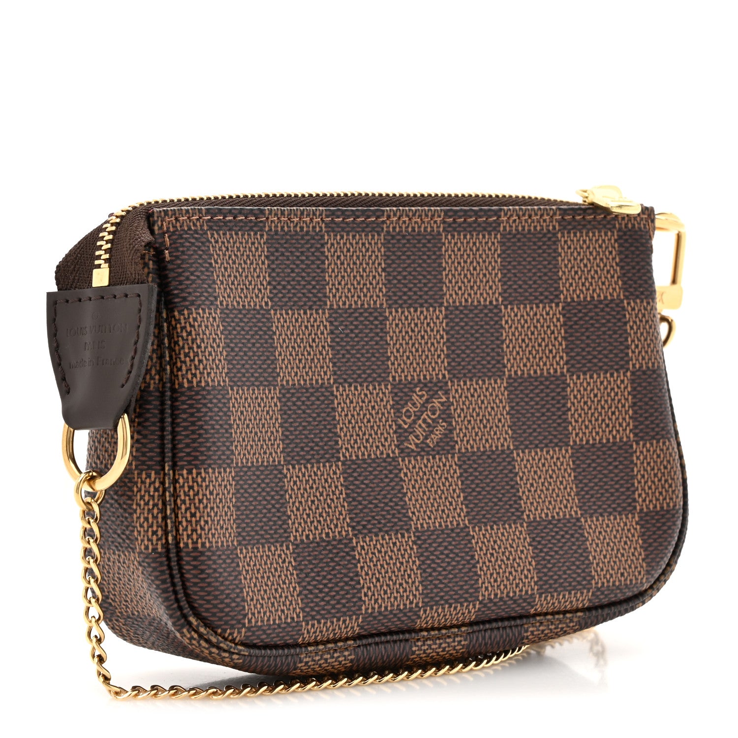 Louis Vuitton Damier Ebene Mini Pochette Accessories 3 of 10