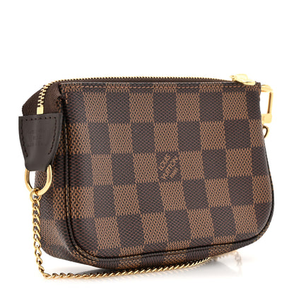Louis Vuitton Damier Ebene Mini Pochette Accessories 3 of 10