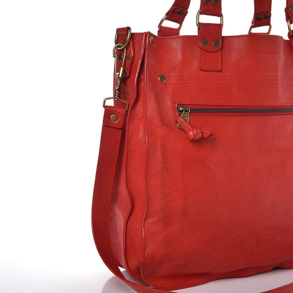 Proenza Schouler Lambskin PS1 Tote Bright Red 8 of 10
