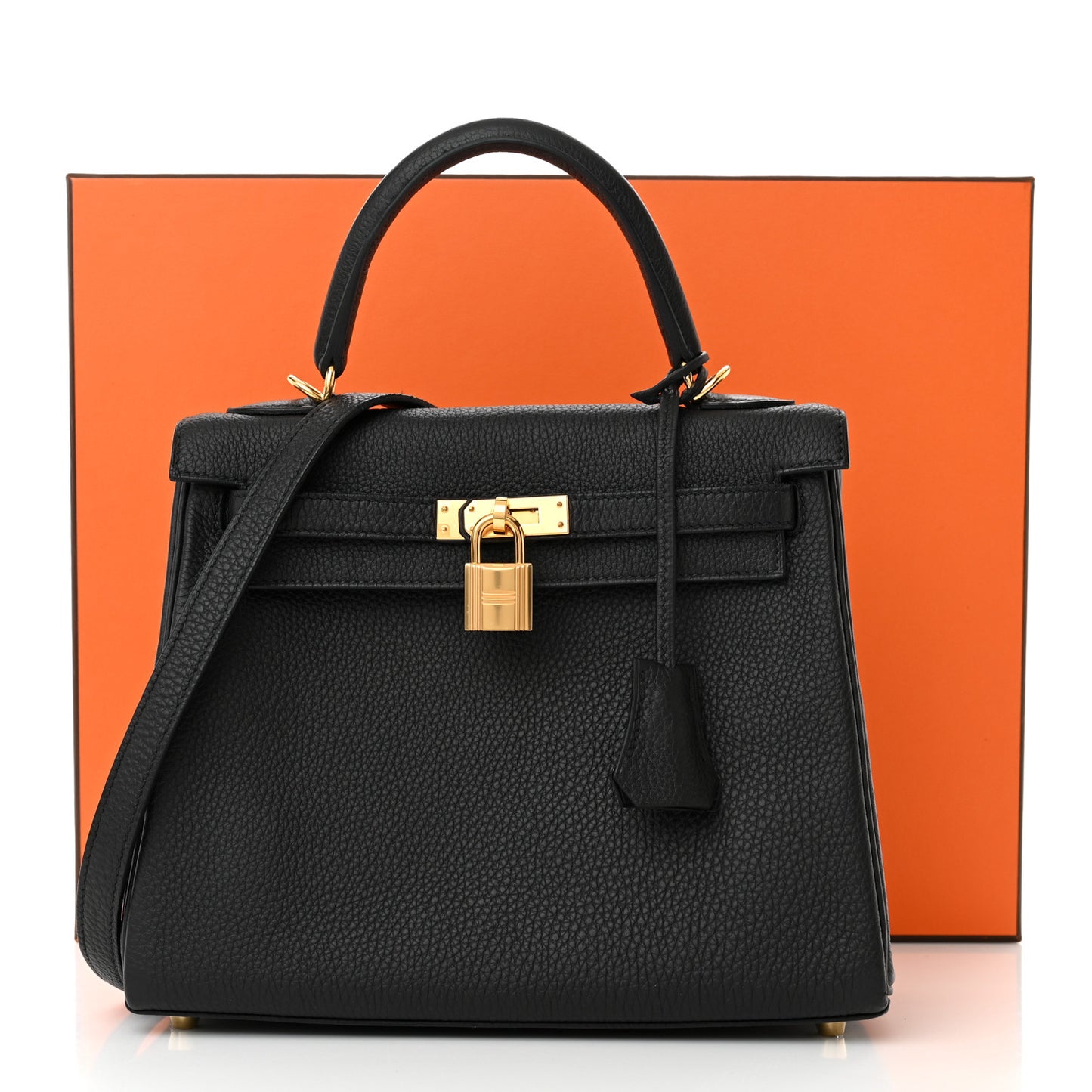 Togo Kelly Retourne 25 Black