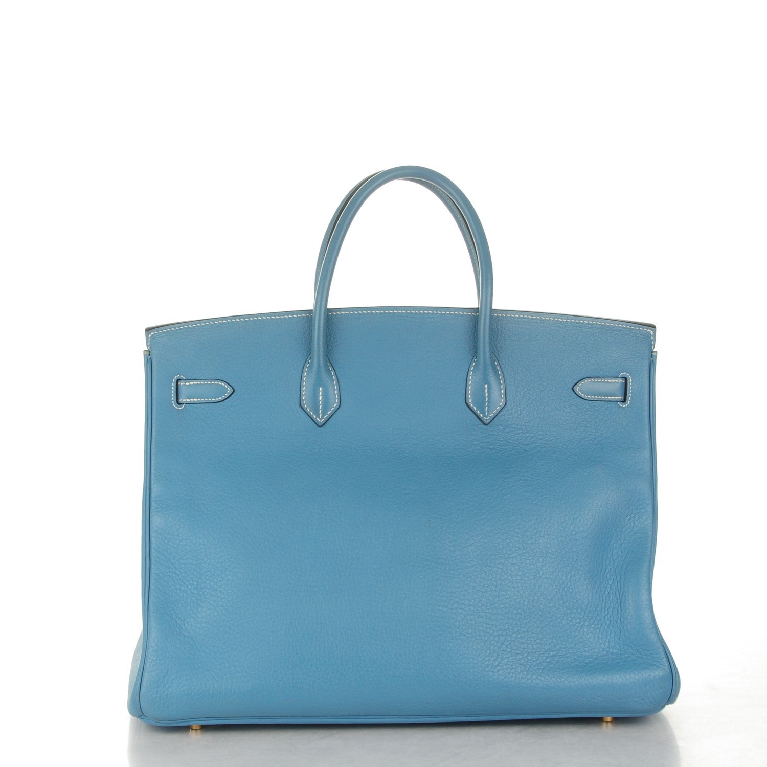 Hermes Togo Birkin 40 Blue Jean 4 of 27