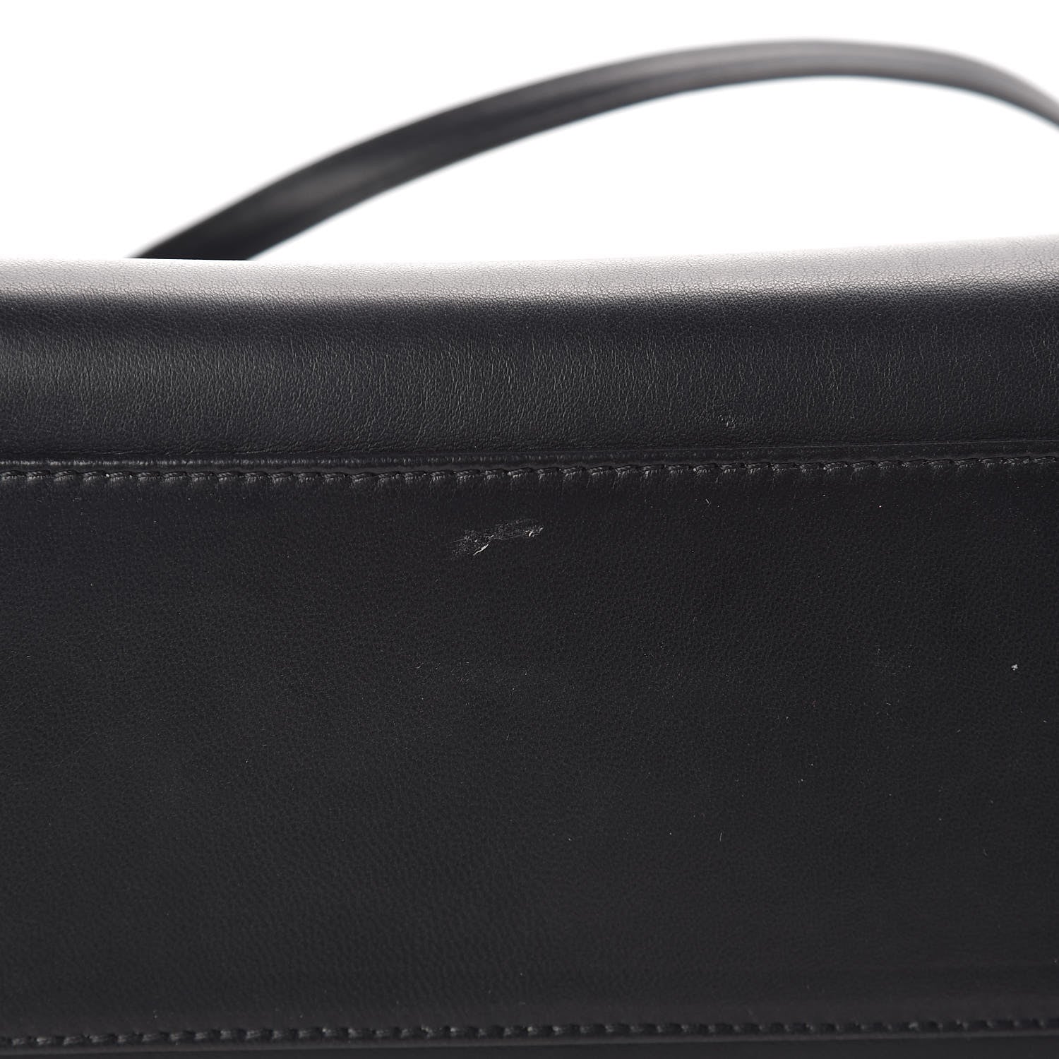 Fendi Nappa Mini Peekaboo Iconic Satchel Black 11 of 11
