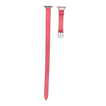 Hermes Swift 41mm Apple Watch Double Tour Band Rose Azalee 1 of 6