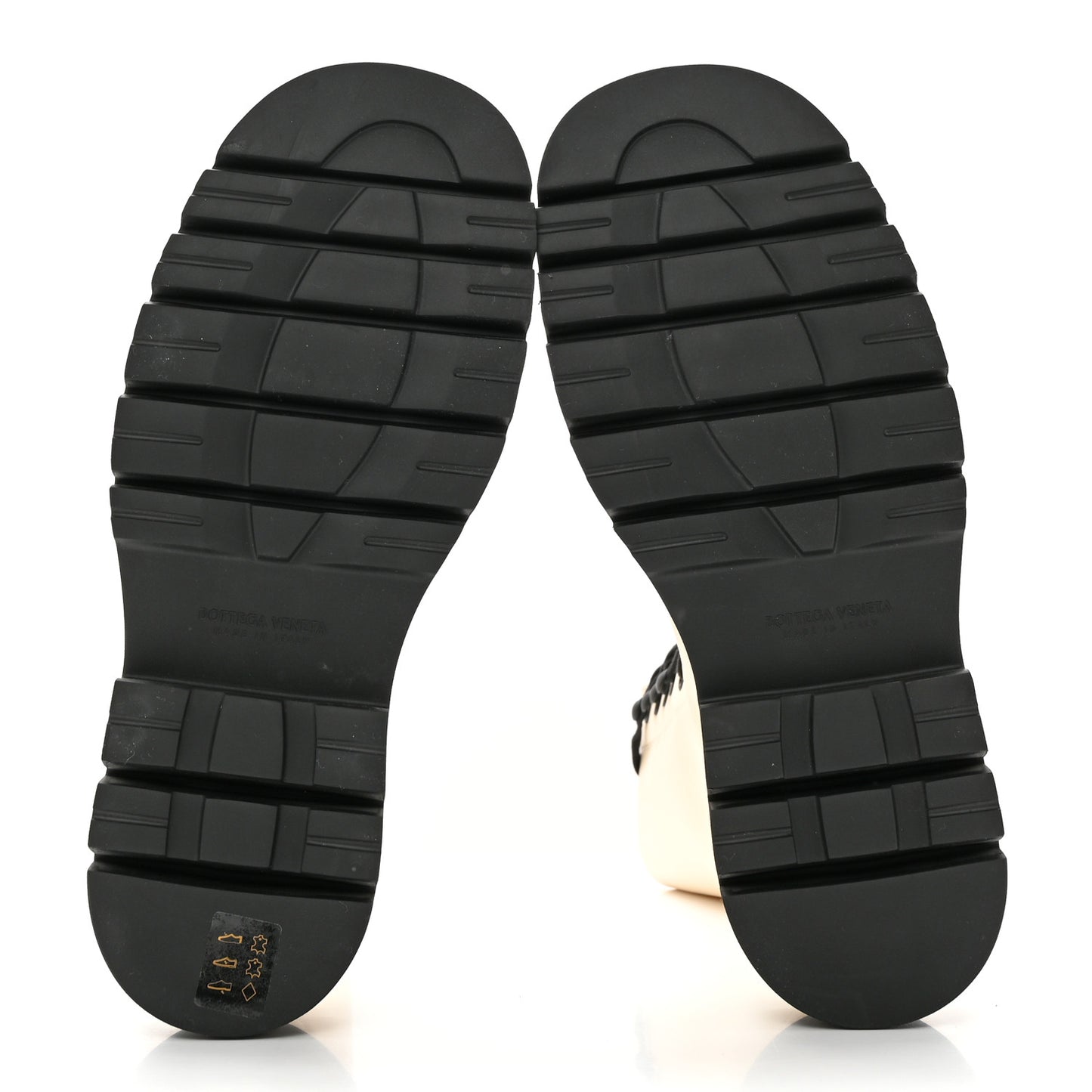 Calfskin The Lug Lace Up 55mm Boots 41 Sea Salt Black