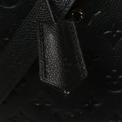 Louis Vuitton Empreinte Montaigne MM Black 7 of 13