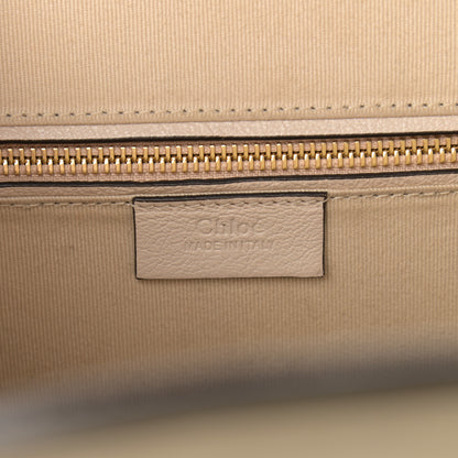 Chloe Goatskin Suede Medium Pixie Bag Abstract White 6 of 10
